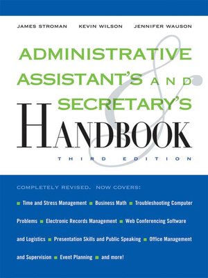 cover image of Administrative Assistant's and Secretary's Handbook